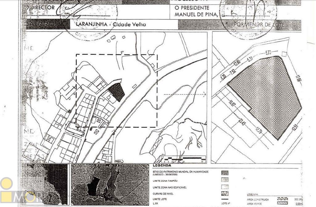 Terreno 332m2, Cidade Velha