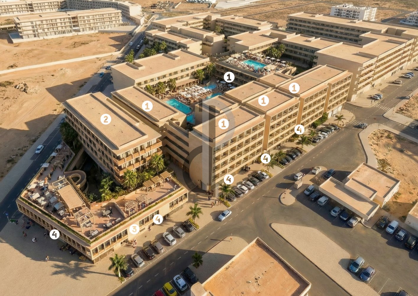 Apartamentos T1 – Santa Maria, Ilha do Sal, Cabo Verde